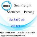 ميناء شنتشن LCL توطيد إلى بينانج